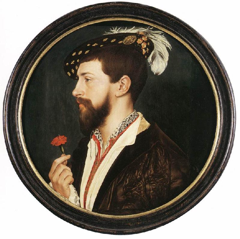 HOLBEIN, Hans the Younger Portrait of Simon George sf oil painting image